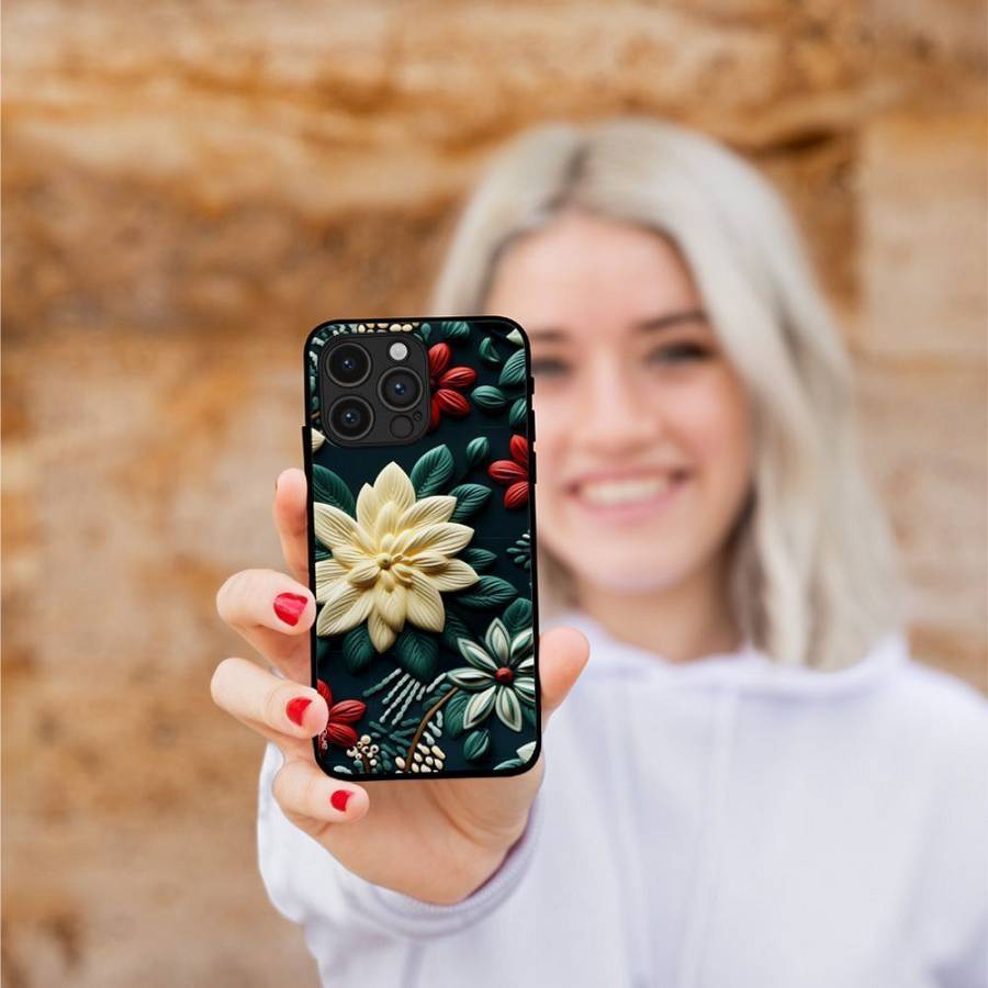 Θήκη Sonique 3D Flower Series για OnePlus Nord 5 5G Πράσινο