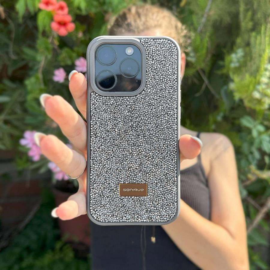 Θήκη Lux Diamond Sonique Apple iPhone 16e Ασημί