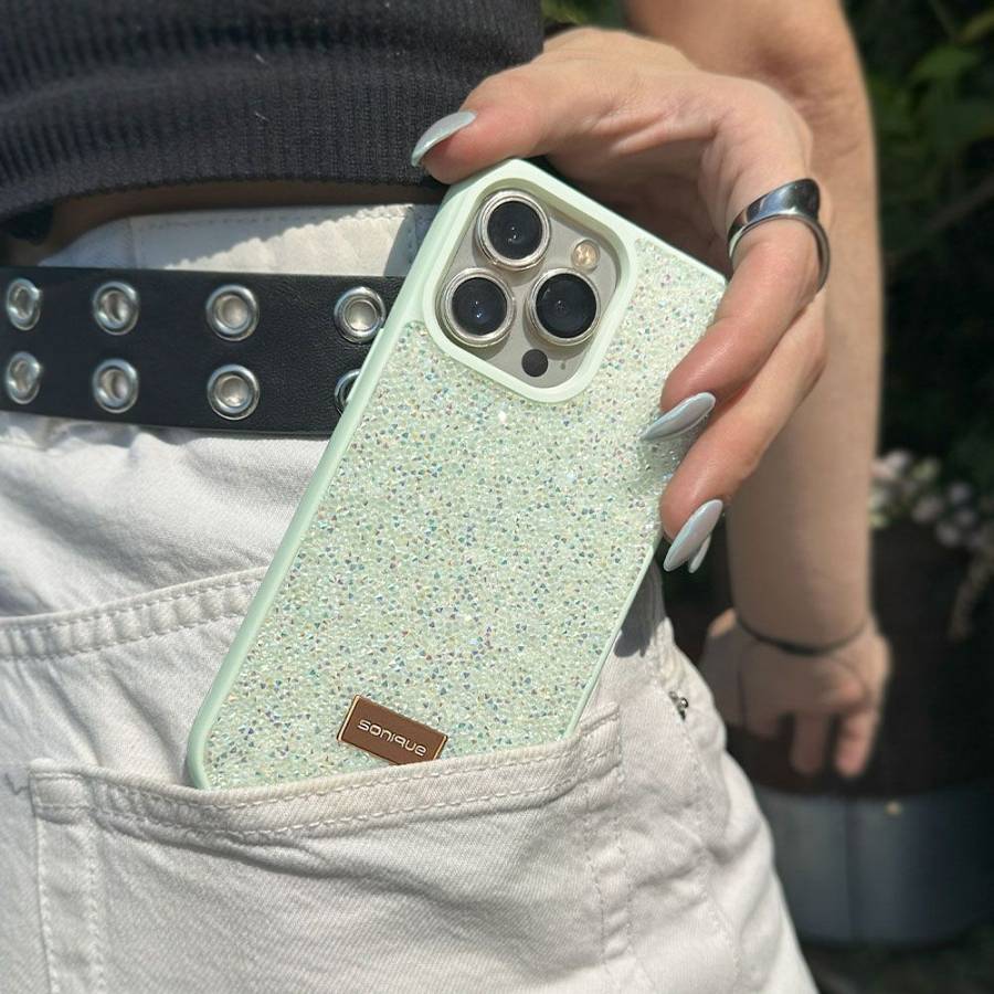 Θήκη Lux Diamond Sonique Apple iPhone 17 Pro Βεραμάν