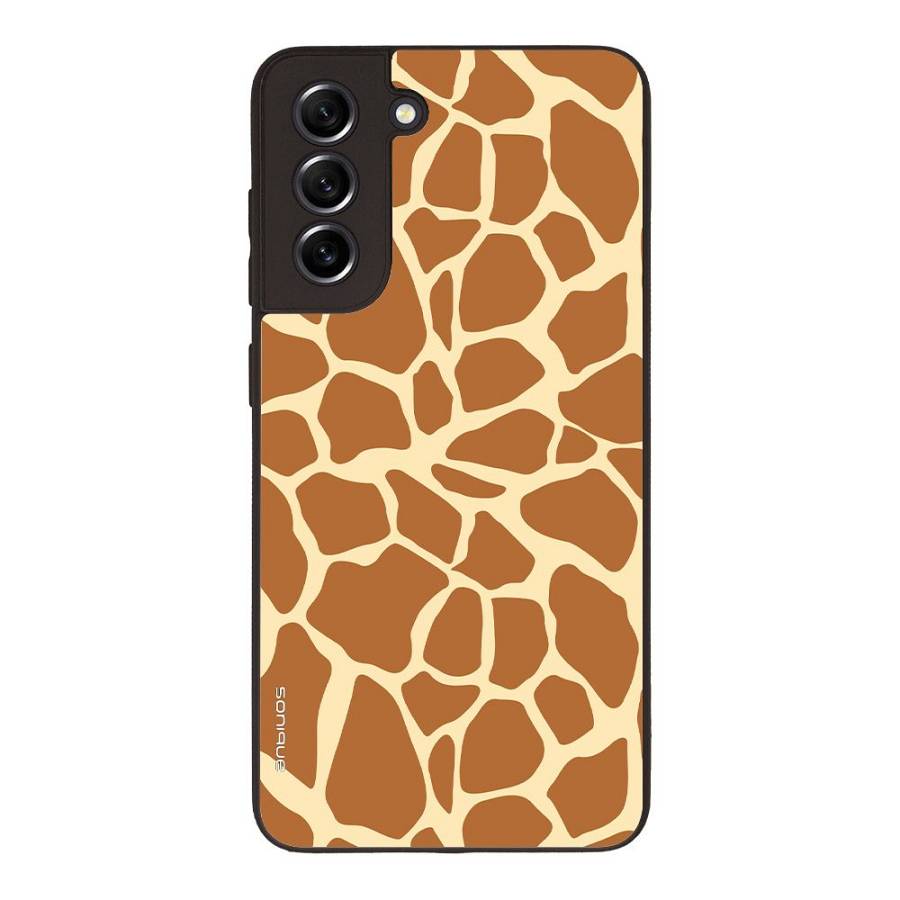 Θήκη Sonique Animal Print Series για Samsung Galaxy S21 FE Giraffe 02