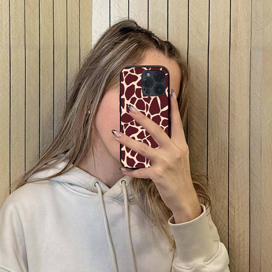 Θήκη Sonique Animal Print Series για Apple iPhone 14 Giraffe 03