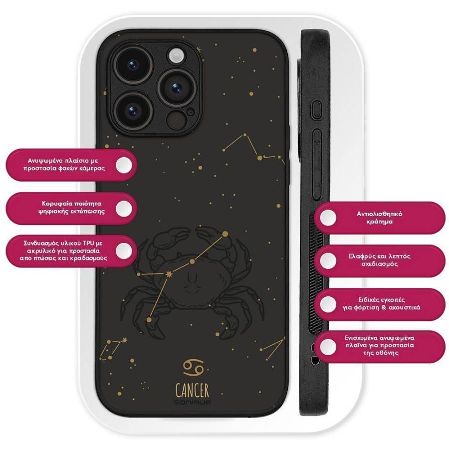 Θήκη Sonique Zodiac Series για Xiaomi Redmi Note 11 4G / Redmi Note 11S Cancer