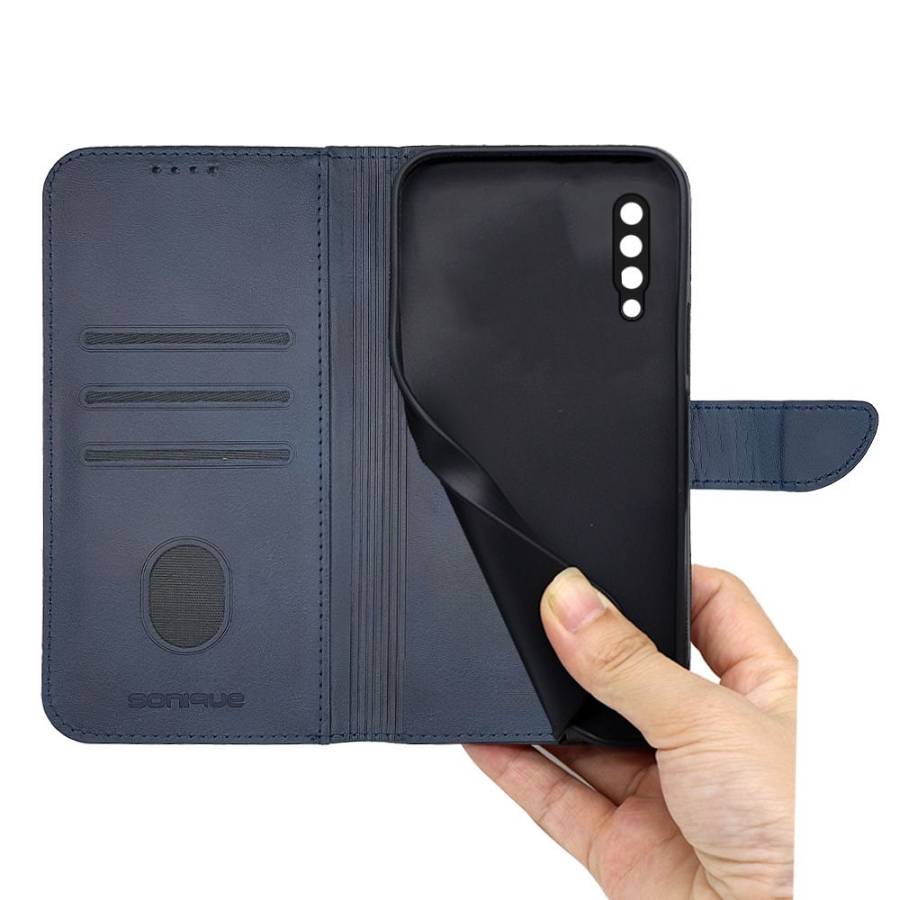 Θήκη Πορτοφόλι Sonique Urban Wallet Samsung Galaxy A50 / Galaxy A50S / Galaxy A30S Μπλε Σκούρο