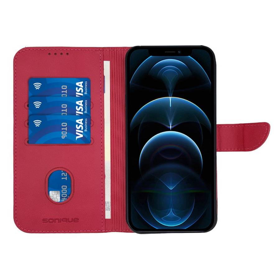 Θήκη Πορτοφόλι Sonique Urban Wallet Xiaomi Redmi Note 11 4G / Redmi Note 11S Φούξια