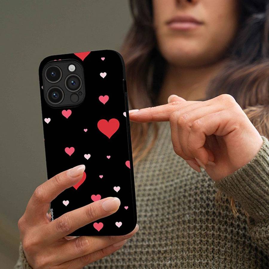 Θήκη Sonique Heart Series για Samsung Galaxy S26 Ultra Μαύρο
