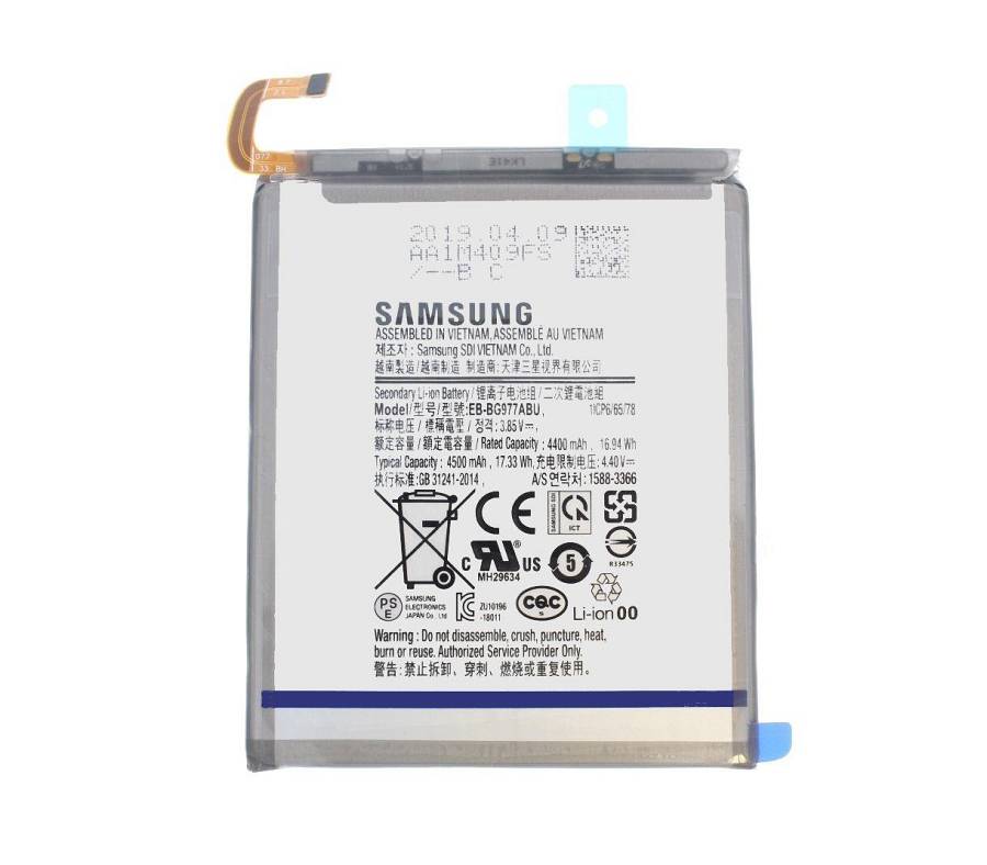 Samsung G977B Galaxy S10 5G - Original Battery 4500mAh Bulk GH82-19750A EB-BG977ABU