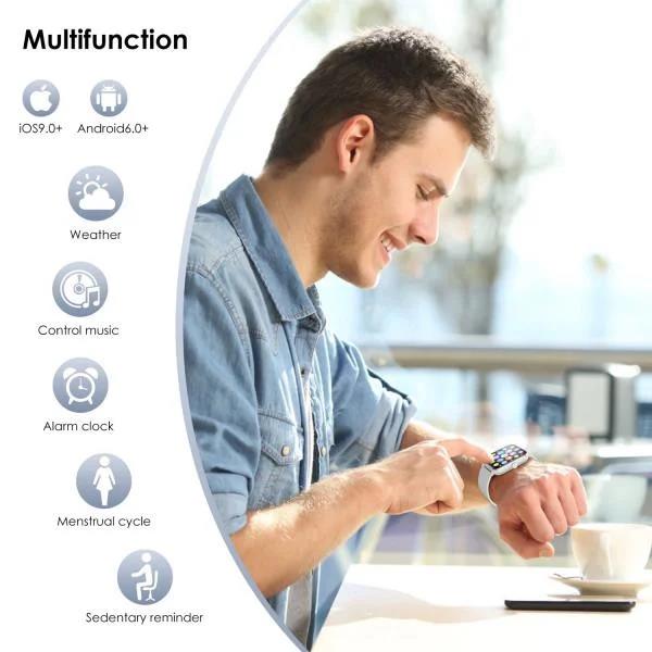 BlackView - Smartwatch R50 ΒΤ5.3 Multifunctional Blue