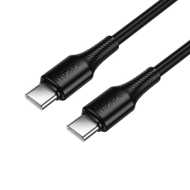 Hoco - X120 Καλώδιο Type C σε Type C 1μ Μαύρο