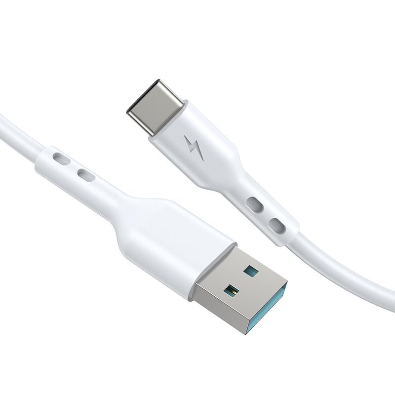 BWOO - X172c Καλώδιο USB σε Type C 2μ 3A 15W Λευκό