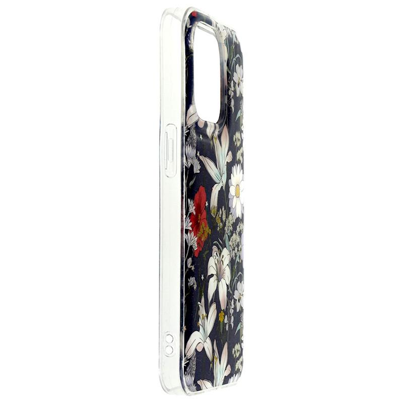 Apple iPhone 17 Pro - Glow Glam Flower Case Blue