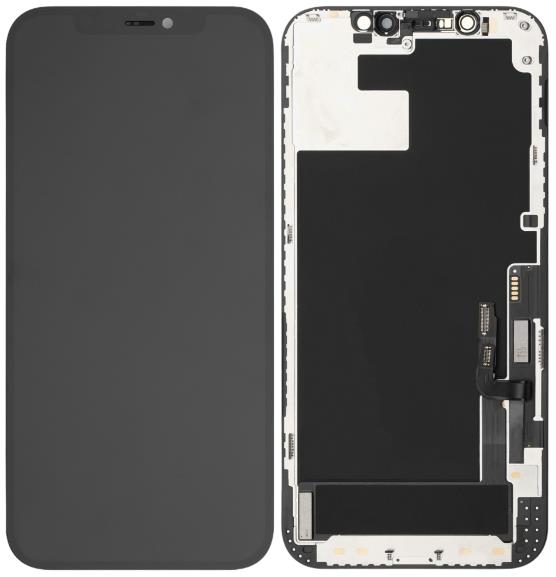 Apple iPhone 12 / 12 Pro - ZY LTPS LCD Touch Black IC Transferable