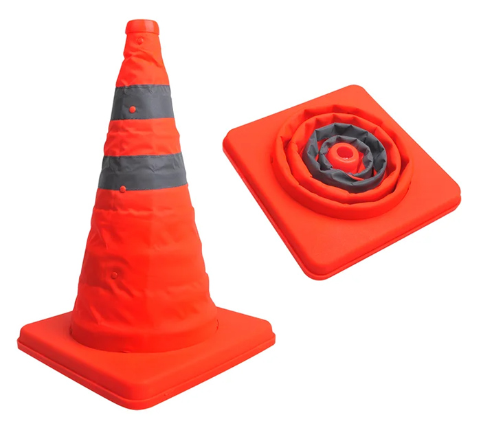 PROPLUS κώνος κυκλοφορίας 540320, πτυσσόμενος, 41cm, πορτοκαλί 540320