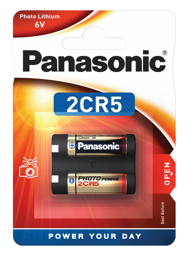 PANASONIC μπαταρία λιθίου, 2CR5, 6V, 1τμχ 5410853017158