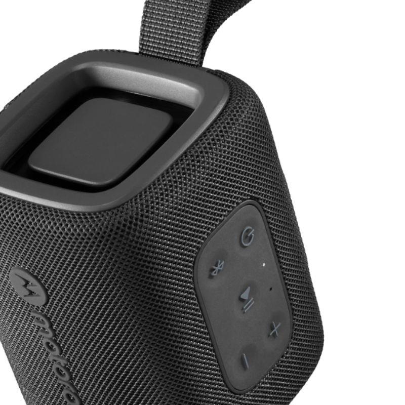 Motorola - Φορητό Αδιάβροχο Ηχείο Rokr 300 Βluetooth 7W Type C και Qi ασύρματη φόρτιση Μαύρο