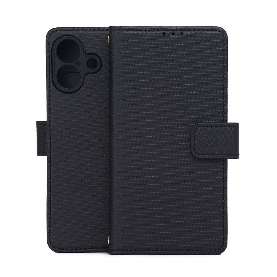 Apple iPhone 17 - Smart Triangle Book case Black