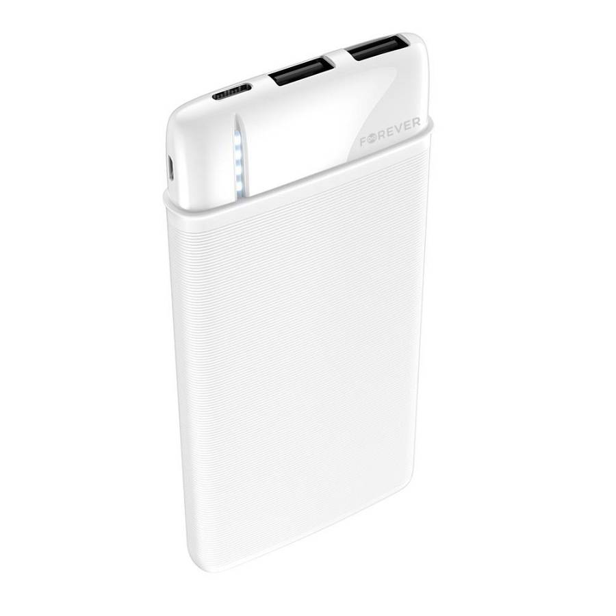 Forever - Powerbank TB-100M 10000 mAh White