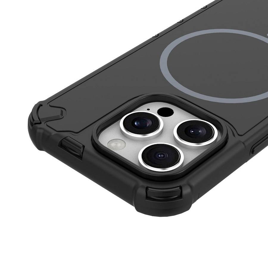 Apple iPhone 16 Pro - Defender Magsafe Black Case