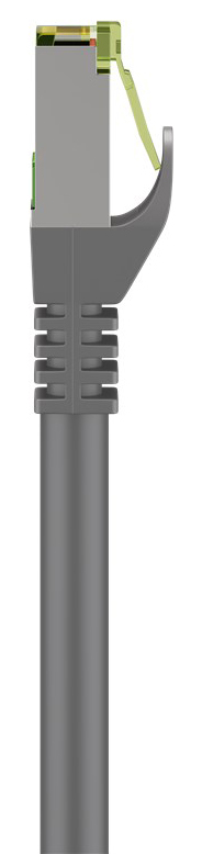 GOOBAY καλώδιο δικτύου 61114, CAT 8.1 S/FTP, copper, GHMT, 0.50m, γκρι 61114