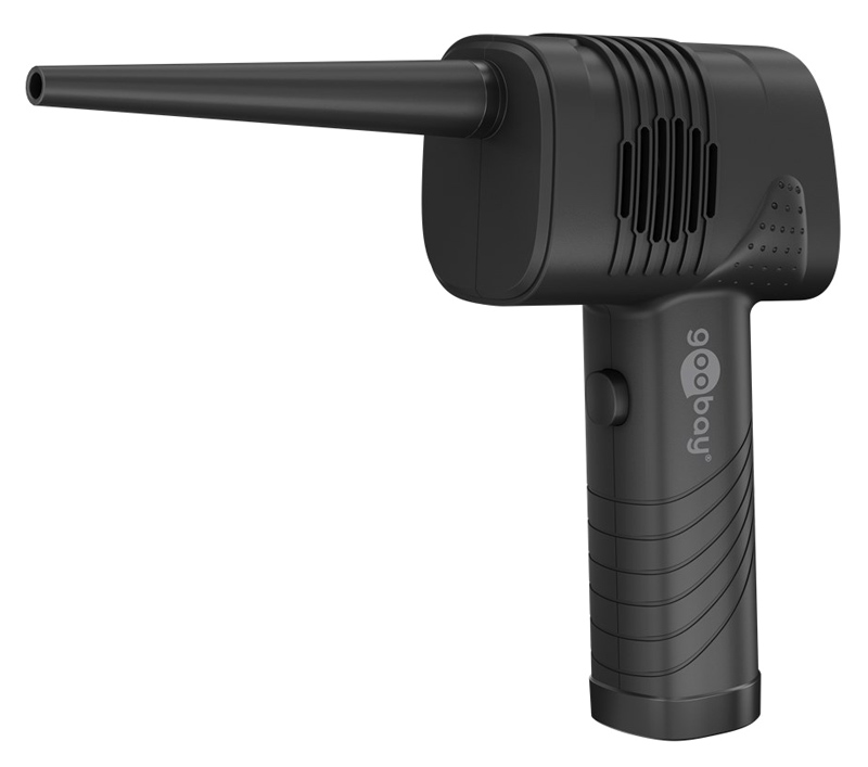 GOOBAY ηλεκτρικό air duster 61667, LED οθόνη, 46.8W, 2000mAh, μαύρο 61667