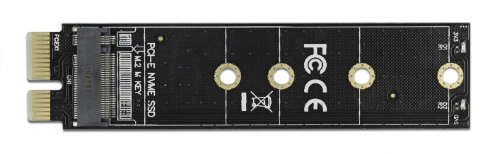 DELOCK Κάρτα Επέκτασης PCI-e σε M.2 Key M 64105, NVMe 64105