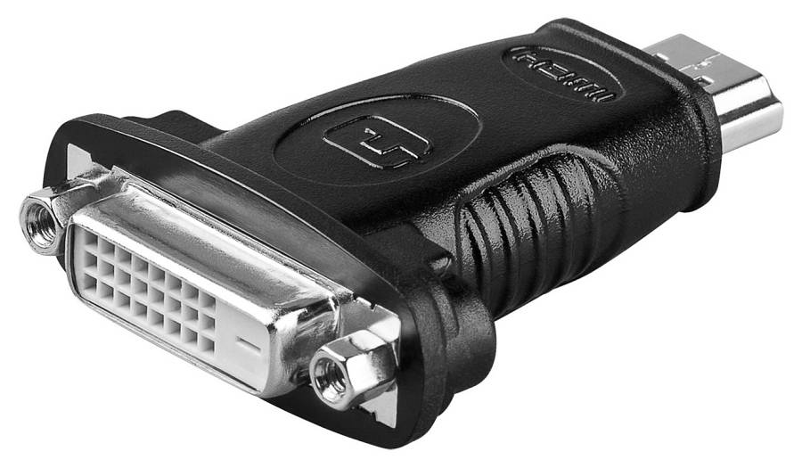 GOOBAY αντάπτορας HDMI σε DVI-D Dual-Link 68098, μαύρος 68098