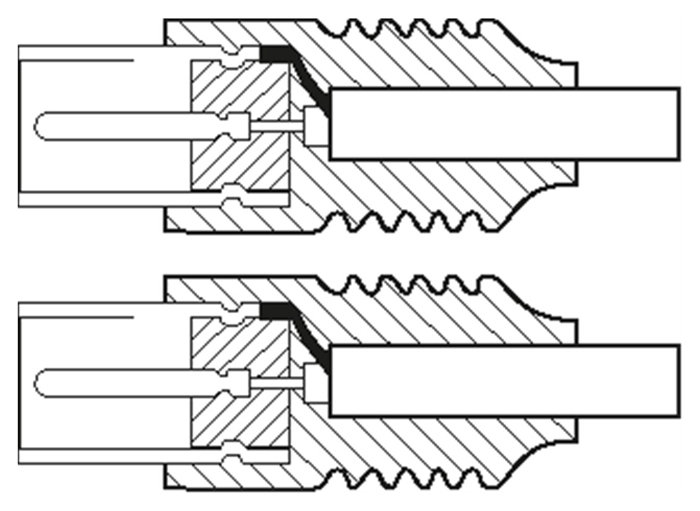 GOOBAY καλώδιο κεραίας αρσενικό 68148, <70dB, CCS, 2.5m, μαύρο 68148