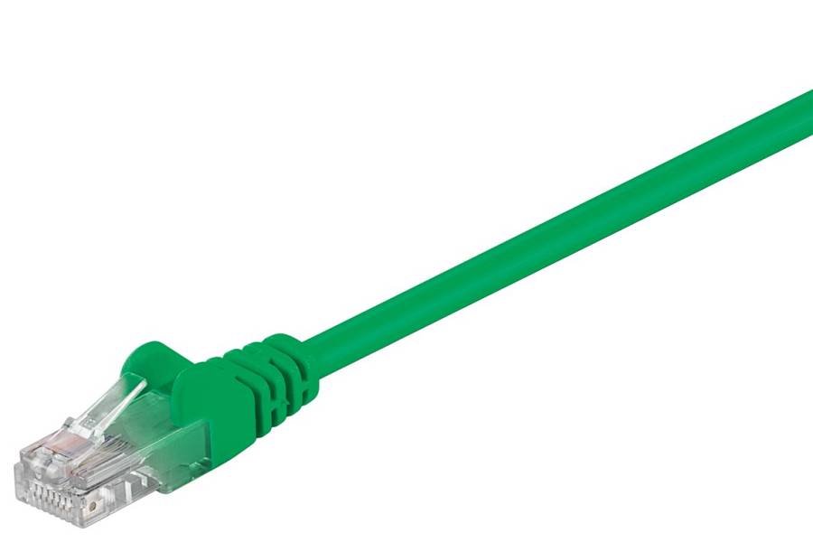 GΟOBAY καλώδιο δικτύου 68338, CAT 5e U/UTP, CCA, PVC, 0.5m, πράσινο 68338