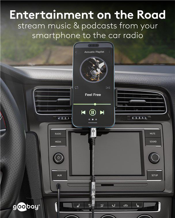 GOOBAY αντάπτορας USB-C σε 3.5mm 74056, γκρι 74056