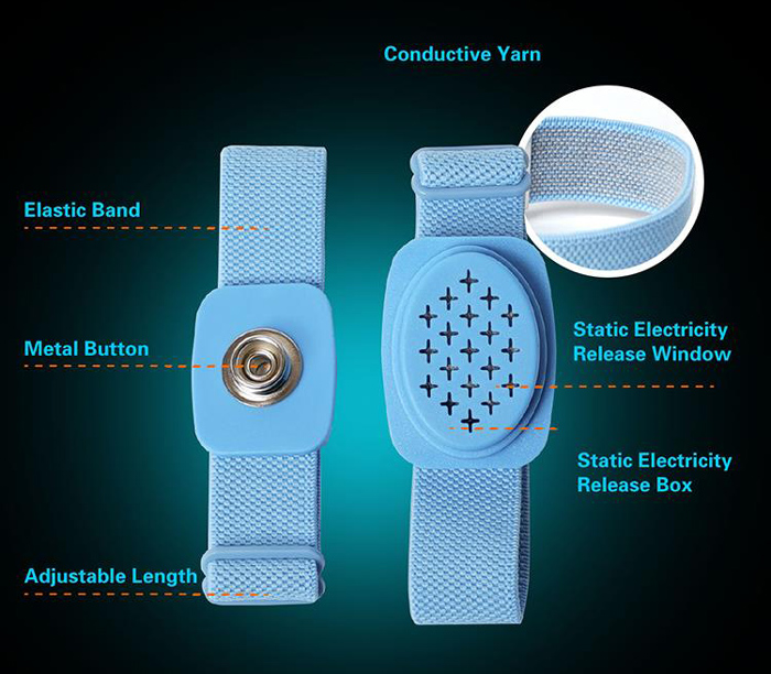 PROSKIT ηλεκτροστατικό βραχιόλι 8PK-611W 8PK-611W