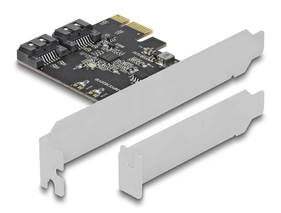 DELOCK κάρτα επέκτασης PCIe σε 2x SATA 90431, 6Gb/s 90431