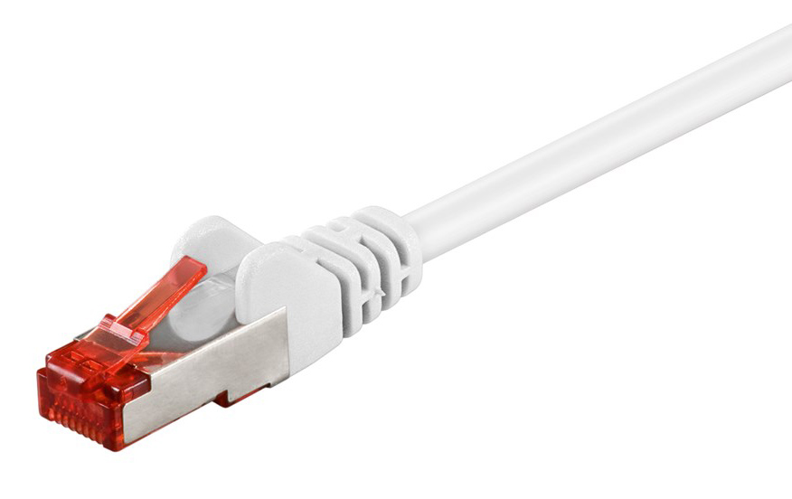 GOOBAY καλώδιο δικτύου 93506, CAT 6 S/FTP, copper, 250MHz, 20m, λευκό 93506