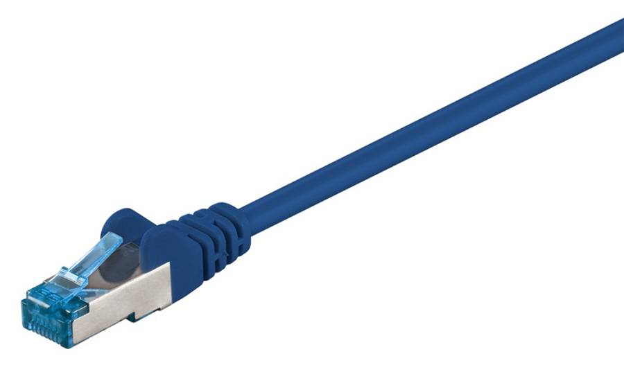 GOOBAY καλώδιο δικτύου 93738, CAT 6A S/FTP (PiMF), Copper, 2m, μπλε 93738