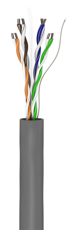 GOOBAY καλώδιο δικτύου 95694, CAT 6 U/UTP, CCA, 100m, γκρι 95694