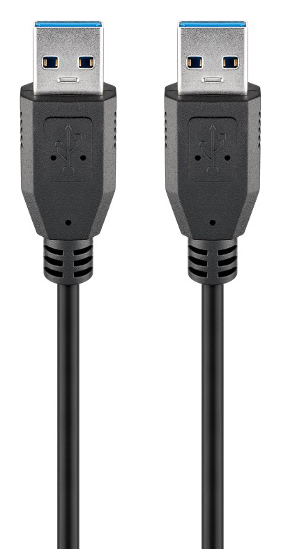 GOOBAY καλώδιο USB 3.0 96117, 5 Gbps, 5m, μαύρο 96117