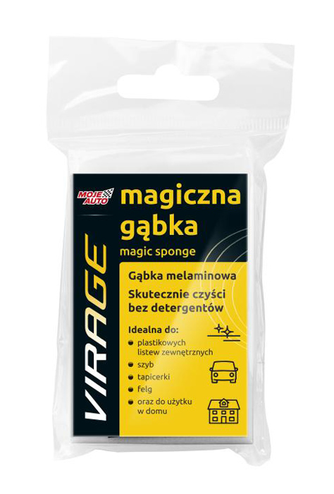 Σφουγγάρι καθαρισμού 97-026, μελαμίνης, 7x2x12cm, λευκό 97-026