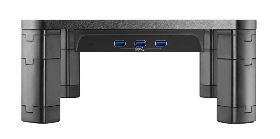 BRATECK επιτραπέζια βάση AMS-7 για οθόνη 17-32, 3x USB 3.0, 20kg AMS-7