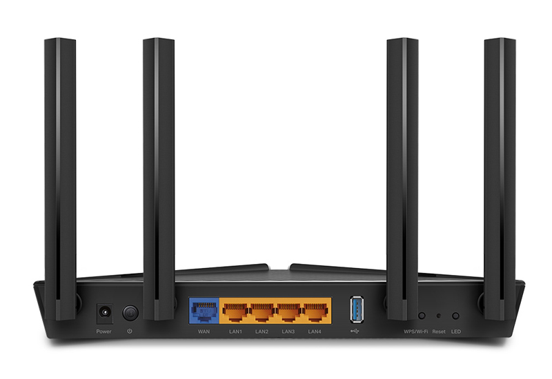 TP-LINK router Archer AX50, WiFi 6, 3000Mbps AX3000, Ver. 1.0 ARCHER-AX50