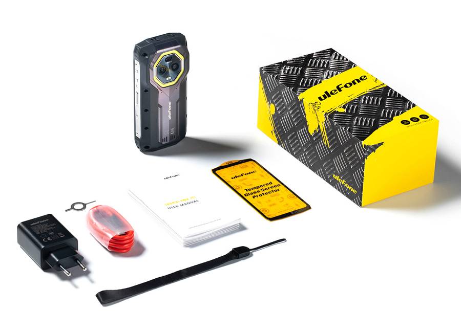 ULEFONE smartphone Armor Mini 20, 4.7, 8/256GB, 4G, 6200mAh, IP68/IP69K, μαύρο ARMORMINI20-BK