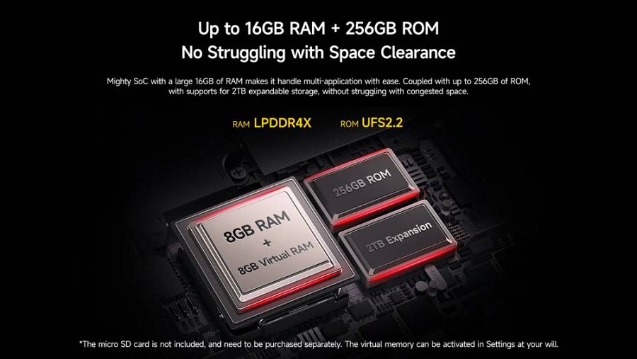 ULEFONE smartphone Armor Mini 20 Pro, 4.7, 8/256GB, 5G, 6200mAh, IP68/IP69K, μαύρο ARMORMINI20PRO-BK