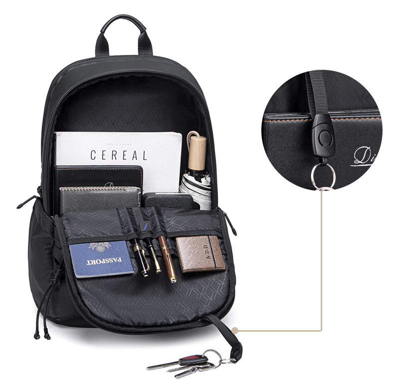 ARCTIC HUNTER τσάντα πλάτης B00536 με θήκη laptop 15.6, 21L, γκρι B00536-GY