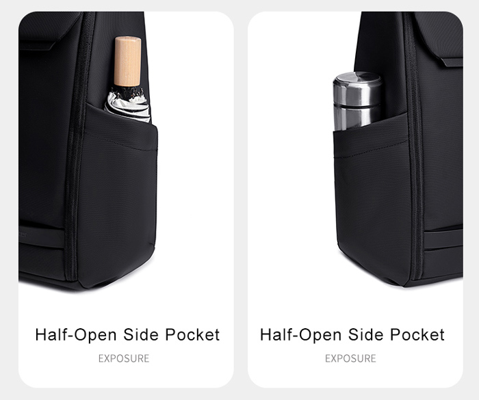 ARCTIC HUNTER τσάντα πλάτης B00559 με θήκη laptop 15.6, 21L, μαύρη B00559-BK