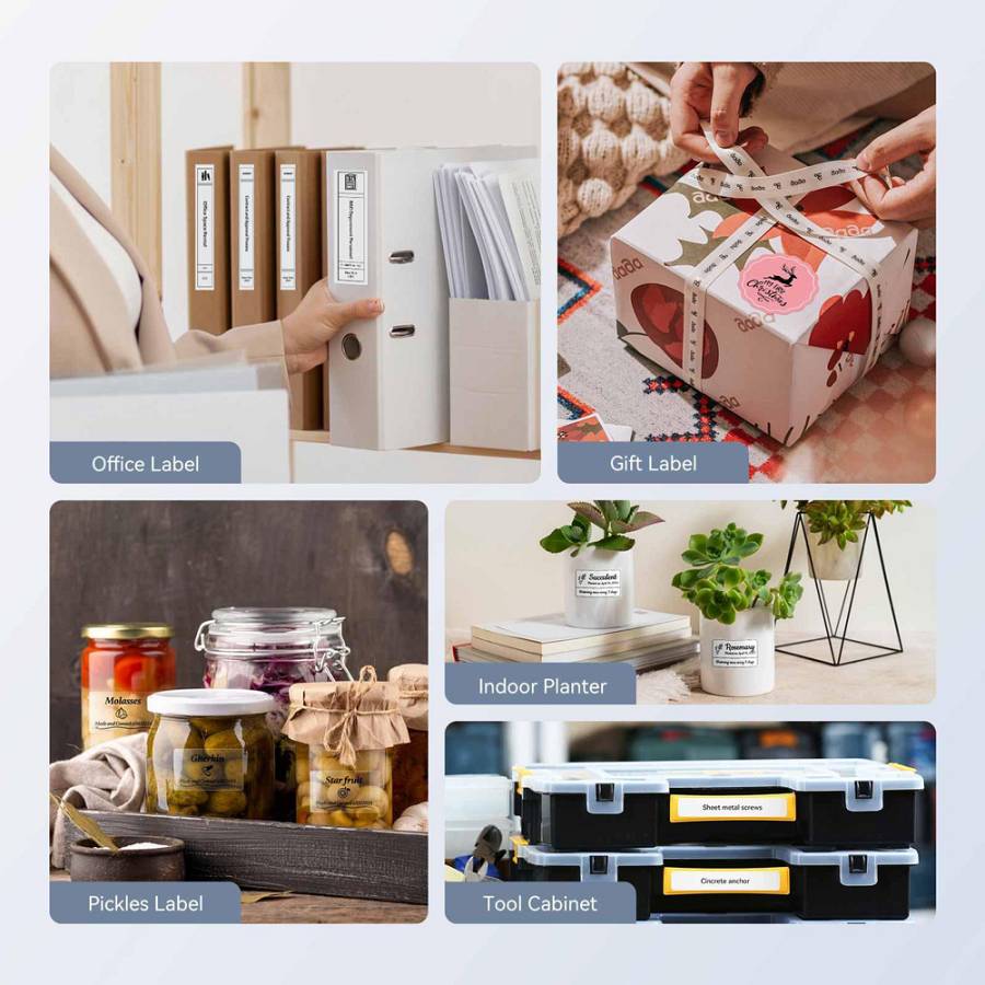 NIIMBOT smart θερμικός εκτυπωτής ετικετών B31, 203dpi, Bluetooth, μπλε B31-BL