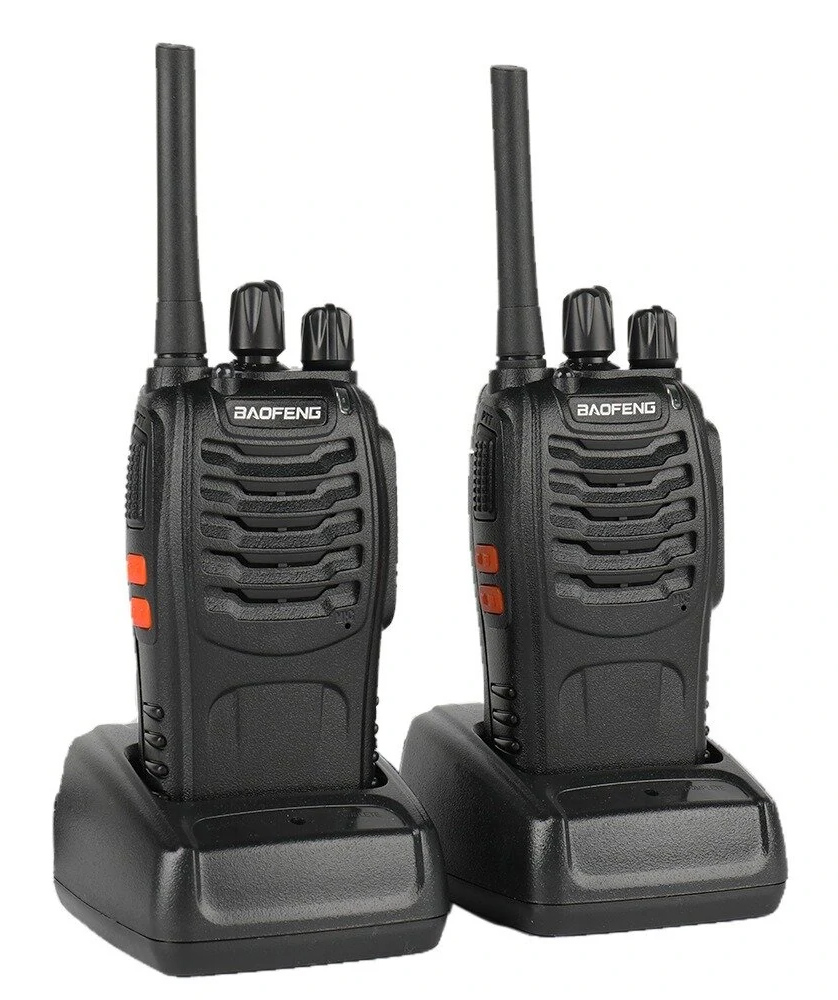 BAOFENG σετ ασύρματοι πομποδέκτες BF-88E, PMR, 0.5W, μαύρο, 2τμχ BFG-BF-88E