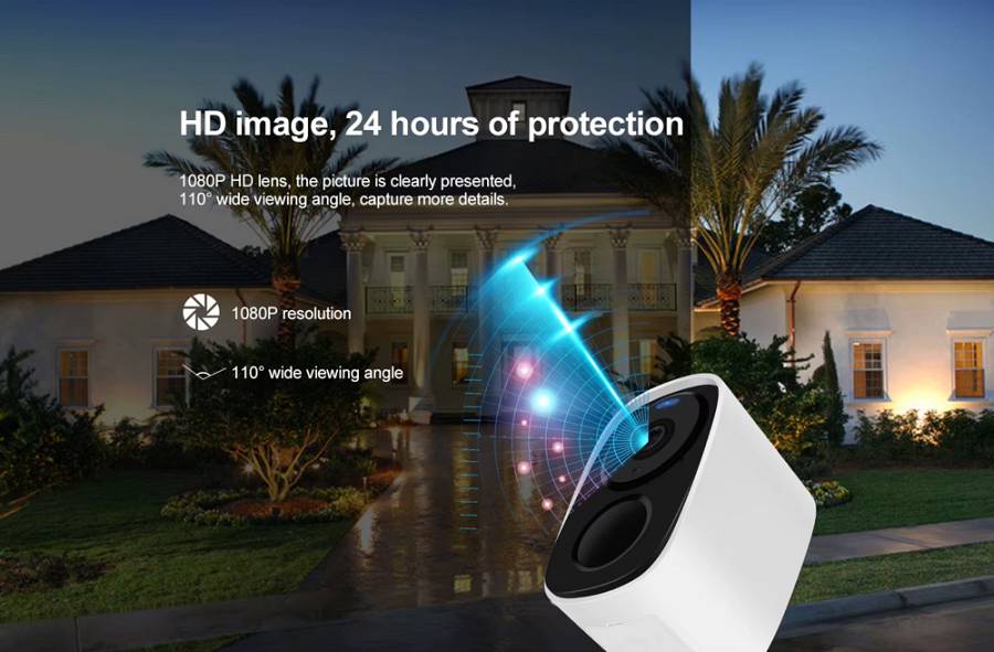 VSTARCAM smart ηλιακή κάμερα BG54, 3MP, 4G, SD, 5200mAh, IP66 BG54