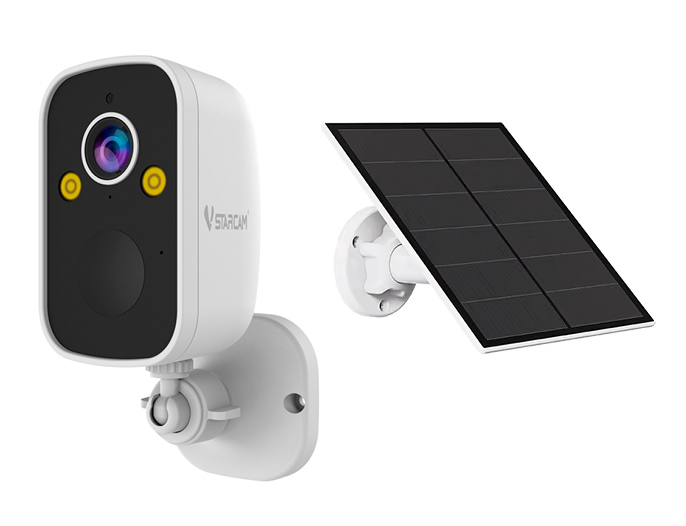 VSTARCAM smart ηλιακή κάμερα BG55, 3MP, 4G, SD, 5000mAh, IP66 BG55