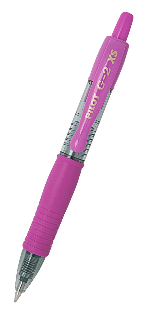 PILOT στυλό διαρκείας gel G-2 XS, 0.7mm, 11cm, ροζ BL-G2-7-XS-P