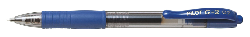 PILOT στυλό rollerball G2, 0.7mm, μπλε BL-G2-7