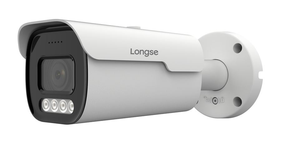 LONGSE IP κάμερα BMMBFG400WH, 2.8mm, 4MP, αδιάβροχη IP67, PoE BMMBFG400WH