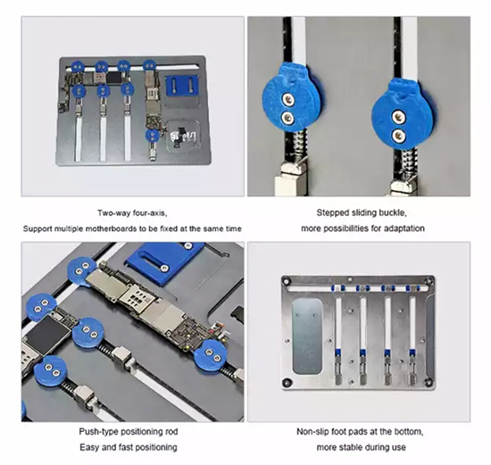 BEST βάση motherboard BST-001Q για επισκευή smartphone, 4-axis, 15x20cm BST-001Q