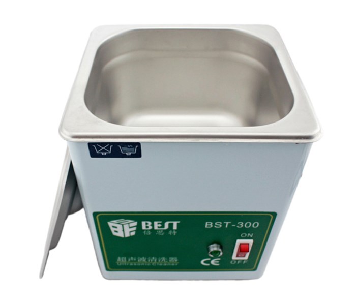 BEST Ultrasonic Cleaner BST-300, Stainless Steel, 50W BST-300